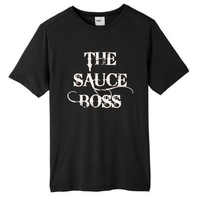 Funny Grilling Bbq T The Sauce Boss Grill Daddy Tall Fusion ChromaSoft Performance T-Shirt