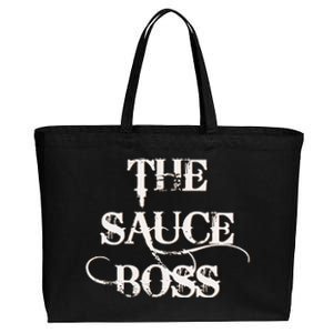 Funny Grilling Bbq T The Sauce Boss Grill Daddy Cotton Canvas Jumbo Tote