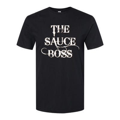 Funny Grilling Bbq T The Sauce Boss Grill Daddy Softstyle CVC T-Shirt