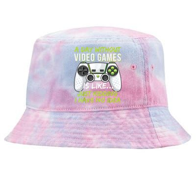 Funny Gaming Boy Girl Men Gamer Video Game Tie-Dyed Bucket Hat