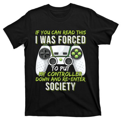 Funny Gaming Boy Girl Men Gamer Video Game T-Shirt