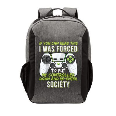 Funny Gaming Boy Girl Men Gamer Video Game Vector Backpack