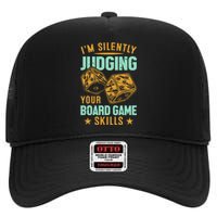 Funny Gift Board Games Strategy Humor Apparel High Crown Mesh Back Trucker Hat