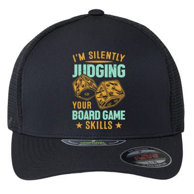 Funny Gift Board Games Strategy Humor Apparel Flexfit Unipanel Trucker Cap