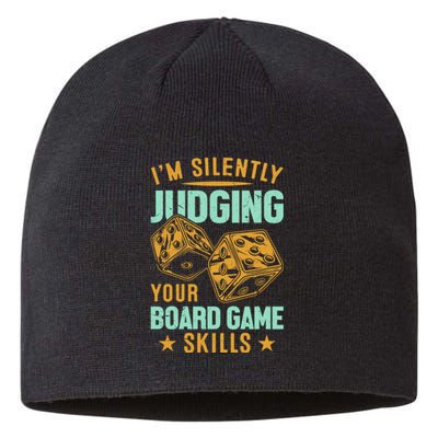 Funny Gift Board Games Strategy Humor Apparel Sustainable Beanie