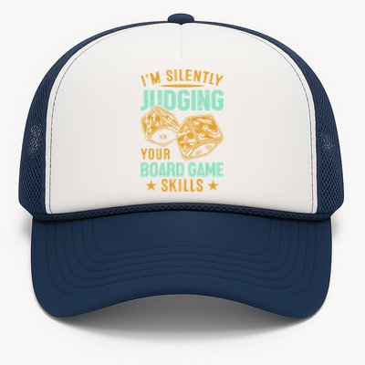 Funny Gift Board Games Strategy Humor Apparel Trucker Hat