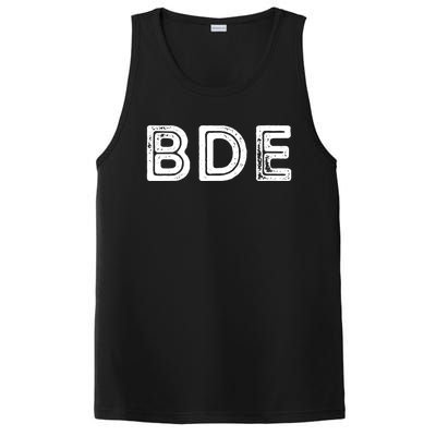 Funny Gift BDE Big Dick Energy Vintage Gift PosiCharge Competitor Tank