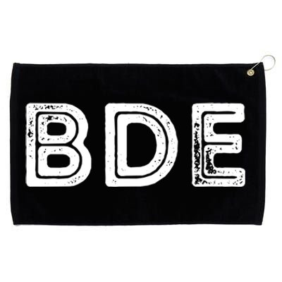 Funny Gift BDE Big Dick Energy Vintage Gift Grommeted Golf Towel