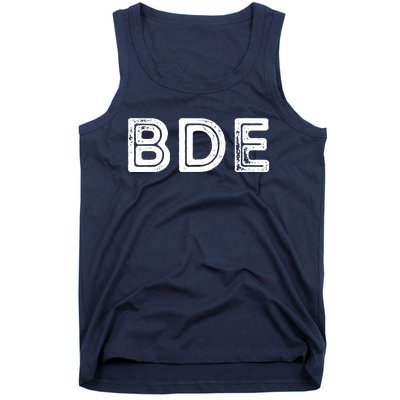 Funny Gift BDE Big Dick Energy Vintage Gift Tank Top