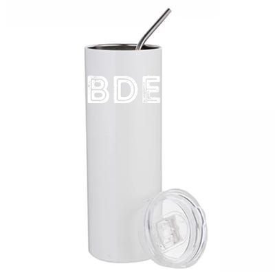 Funny Gift BDE Big Dick Energy Vintage Gift Stainless Steel Tumbler