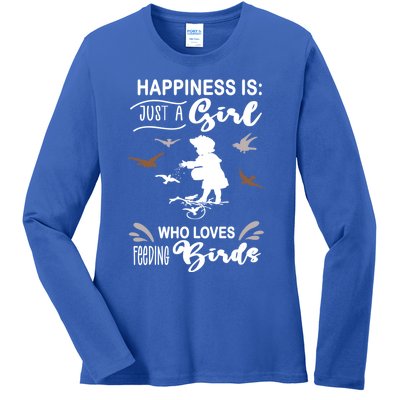 Funny Girls Birding Birder Bird Lover Meme Cute Gift Ladies Long Sleeve Shirt