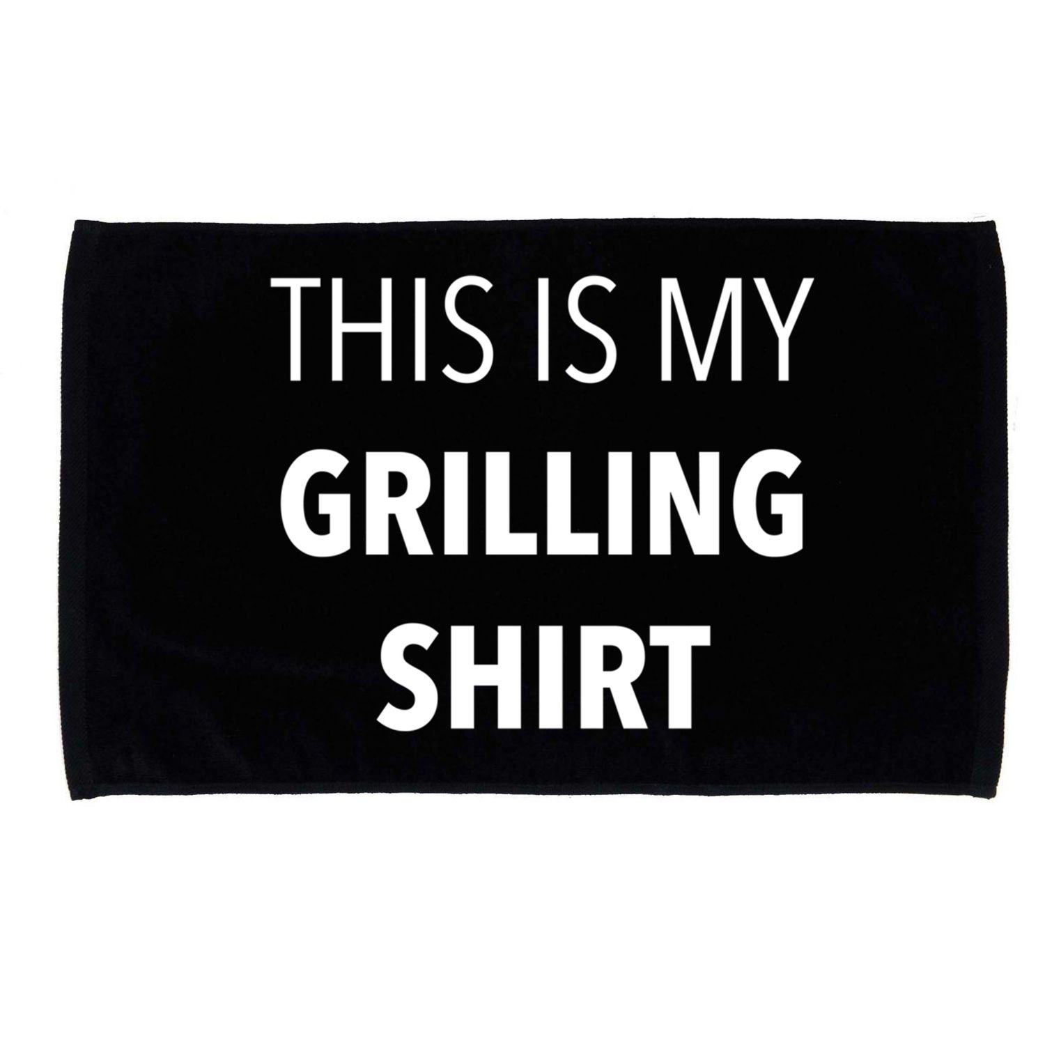 Funny Grilling Bbq Dad Father's Day Gift Sarcastic Gift Microfiber Hand Towel