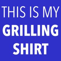 Funny Grilling Bbq Dad Father's Day Gift Sarcastic Gift V-Neck T-Shirt