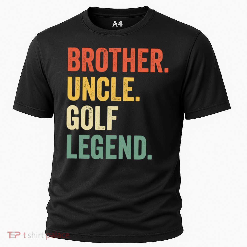 Funny Golfer Brother Uncle Golf Legend Golfing Vintage Performance Shirt