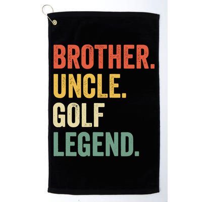 Funny Golfer Brother Uncle Golf Legend Golfing Vintage Golf Towel