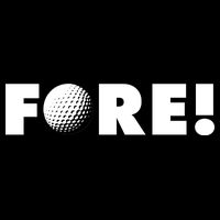 Fore Golf Ball Golf Lover Impact Tech Backpack
