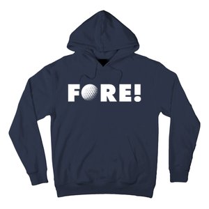 Fore Golf Ball Golf Lover Hoodie