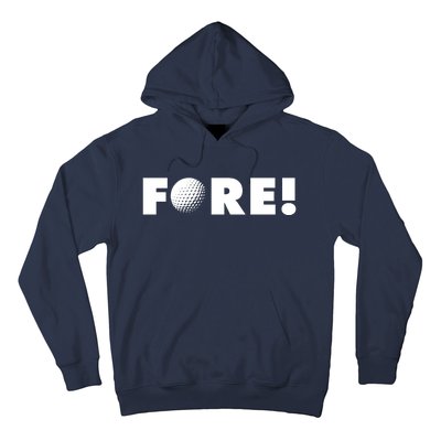 Fore Golf Ball Golf Lover Hoodie