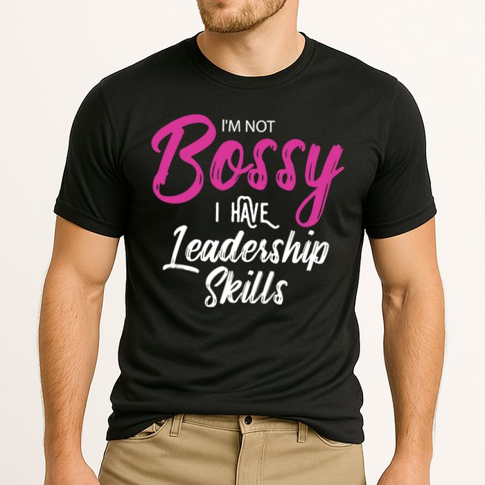 Funny Girl Boss I'm Not Bossy I Have Leadership Skills Cooling Performance Crew T-Shirt