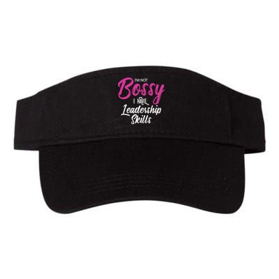 Funny Girl Boss I'm Not Bossy I Have Leadership Skills Visor