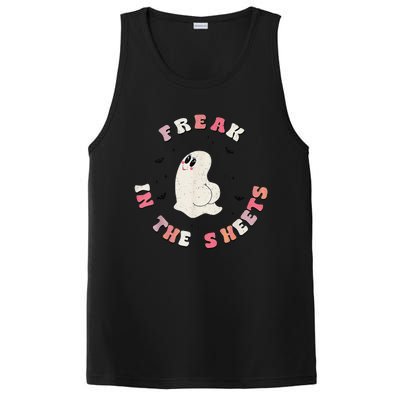 Funny Ghost Booty Trending Halloween Working On My Booty PosiCharge Competitor Tank