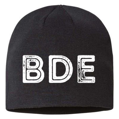 Funny Gift BDE Big Dick Energy Vintage Gift Sustainable Beanie