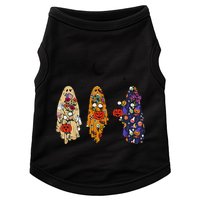 Funny Groovy Boo Ghost Halloween Autumn Fall Boo Boo Squad Doggie Tank