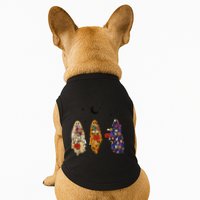 Funny Groovy Boo Ghost Halloween Autumn Fall Boo Boo Squad Doggie Tank