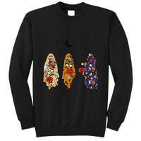 Funny Groovy Boo Ghost Halloween Autumn Fall Boo Boo Squad Sweatshirt