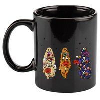 Funny Groovy Boo Ghost Halloween Autumn Fall Boo Boo Squad 11oz C Handle Ceramic Mug