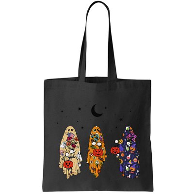 Funny Groovy Boo Ghost Halloween Autumn Fall Boo Boo Squad Bag