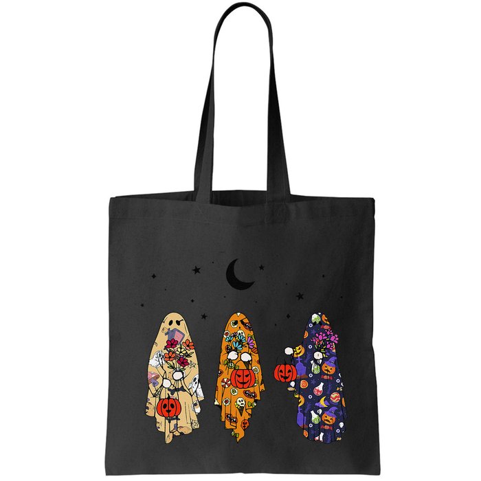 Funny Groovy Boo Ghost Halloween Autumn Fall Boo Boo Squad Bag