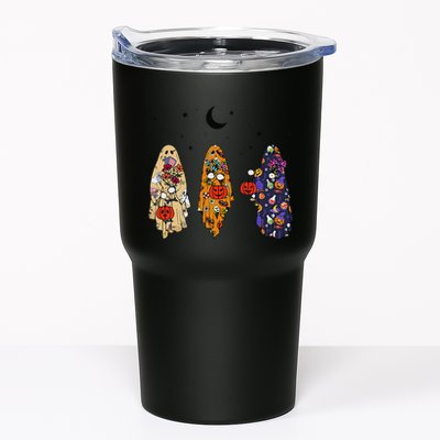Funny Groovy Boo Ghost Halloween Autumn Fall Boo Boo Squad Tumbler