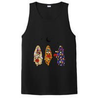 Funny Groovy Boo Ghost Halloween Autumn Fall Boo Boo Squad PosiCharge Competitor Tank