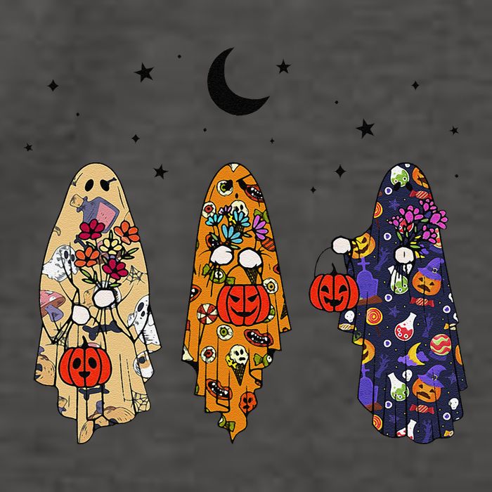 Funny Groovy Boo Ghost Halloween Autumn Fall Boo Boo Squad Vector Backpack