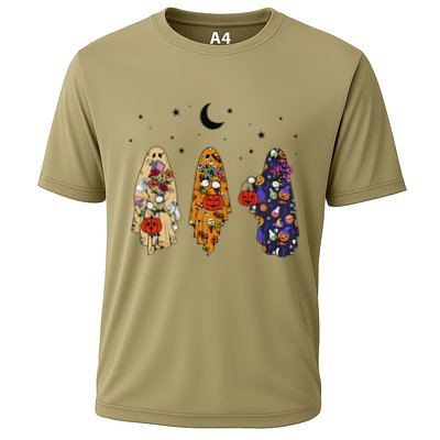 Funny Groovy Boo Ghost Halloween Autumn Fall Boo Boo Squad Performance Shirt