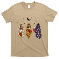 Funny Groovy Boo Ghost Halloween Autumn Fall Boo Boo Squad T-Shirt