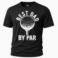 Funny Golfing Best Dad By Par Golf For Dads Cooling Performance Crew T-Shirt