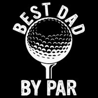 Funny Golfing Best Dad By Par Golf For Dads Cooling Performance Crew T-Shirt