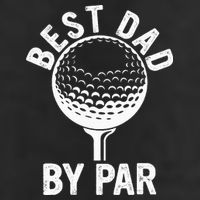 Funny Golfing Best Dad By Par Golf For Dads Adult Drive Performance Visor