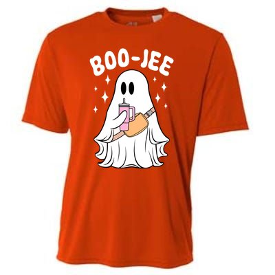 Funny Ghost Boujee Boojee Spooky Season Halloween Costume Cute Gift Cooling Performance Crew T-Shirt