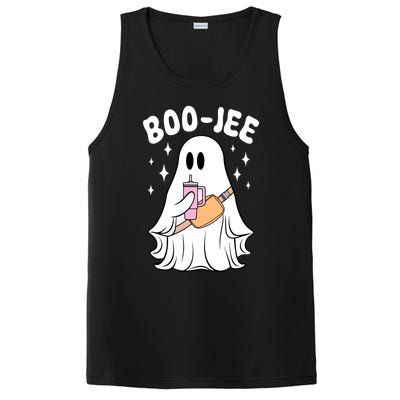 Funny Ghost Boujee Boojee Spooky Season Halloween Costume Cute Gift PosiCharge Competitor Tank