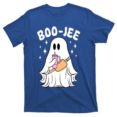 Funny Ghost Boujee Boojee Spooky Season Halloween Costume Cute Gift T-Shirt