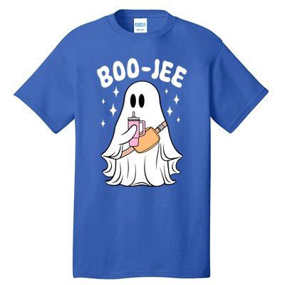 Funny Ghost Boujee Boojee Spooky Season Halloween Costume Cute Gift Tall T-Shirt