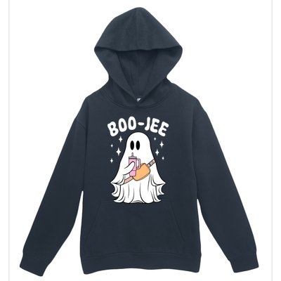 Funny Ghost Boujee Boojee Spooky Season Halloween Costume Cute Gift Urban Pullover Hoodie