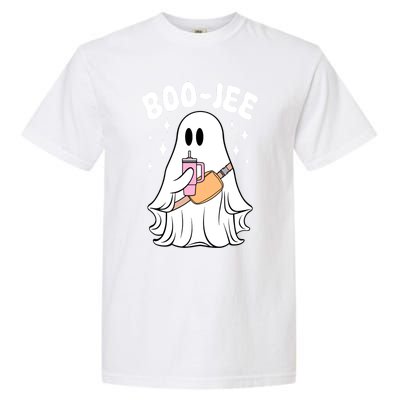 Funny Ghost Boujee Boojee Spooky Season Halloween Costume Cute Gift Garment-Dyed Heavyweight T-Shirt