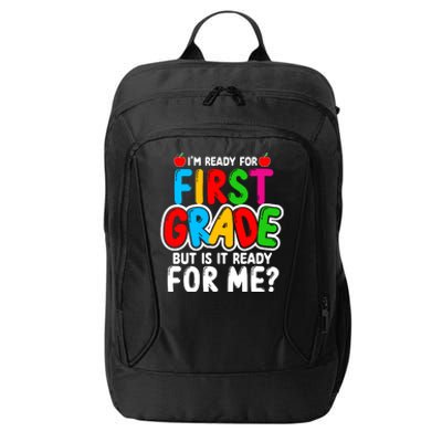 First Grade Back To School City Backpack