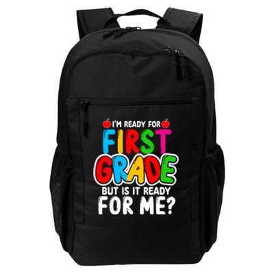 First Grade Back To School Daily Commute Backpack