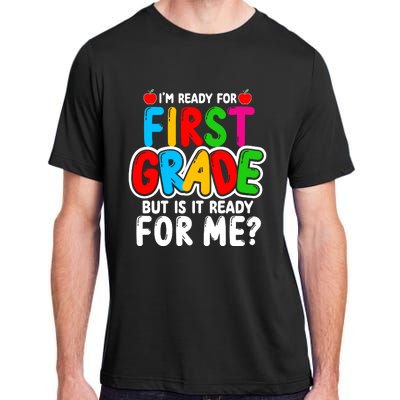 First Grade Back To School Adult ChromaSoft Performance T-Shirt