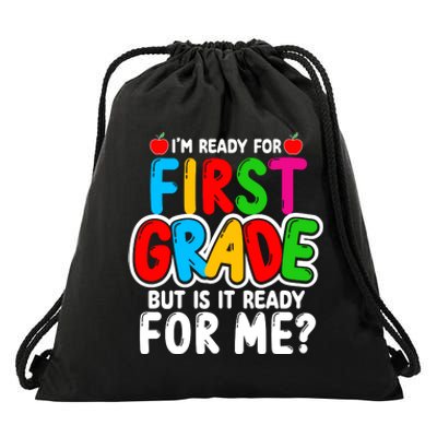 First Grade Back To School Drawstring Bag